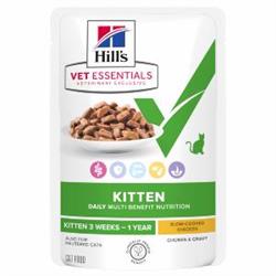 Hill's Vet Essentials Multi Benefit - Kitten vådfoder til killinger. 12 x 85 g.